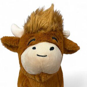 Highland Cow Stuffed Plush Animal – Approx. 20in Soft Cuddly Toy